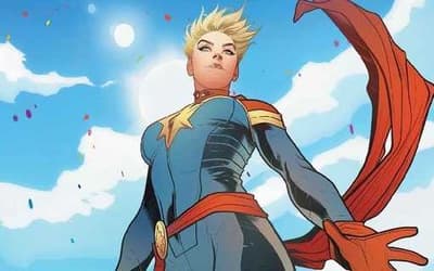 CAPTAIN MARVEL: Get Your First Look At Brie Larson In Full Costume As The Space-Faring Hero