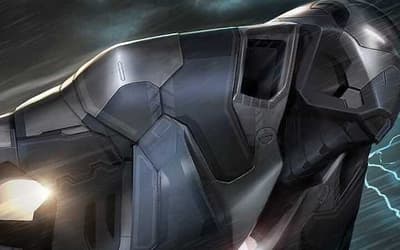 IRON MAN 3 Concept Art Reveals A Closer Look At Tony Stark's Mark 40 &quot;Shotgun&quot; Armor