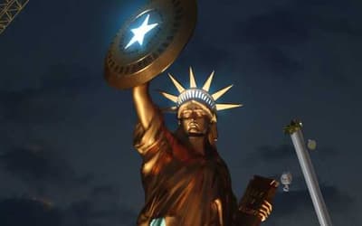 SPIDER-MAN: NO WAY HOME Concept Art Takes A Closer Look At The Statue Of Liberty's Patriotic Redesign