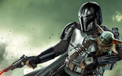 THE MANDALORIAN Blasts Back Into Action With Grogu At His Side On Fiery New Season 3 Poster