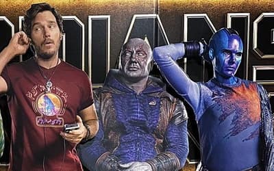 GUARDIANS OF THE GALAXY VOL. 3 Standee Reveals New Look At The Galaxy's Biggest A-Holes Heroes