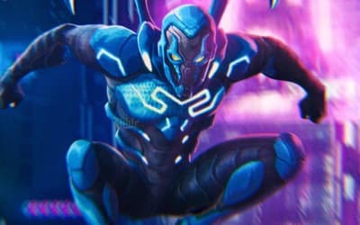 BLUE BEETLE Promo Art Shows DC's Newest Hero Suited Up And Leaping Into Action