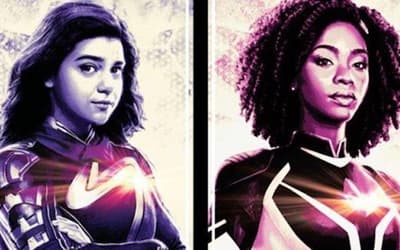 THE MARVELS Promo Art Reveals New Look At Sequel's Lead Heroes And The Villainous Dar-Benn