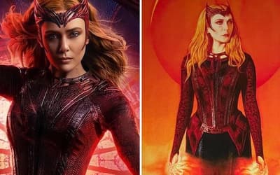 DOCTOR STRANGE IN THE MULTIVERSE OF MADNESS Concept Art Shows Alternate Scarlet Witch Costume & Crown Designs