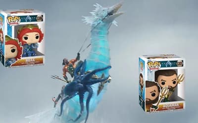 AQUAMAN AND THE LOST KINGDOM Funko Pops Reveal First Look At Dr. Shin And Give Aquaman's Seahorse A Name