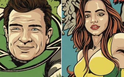 SUPERMAN: LEGACY Director Shares Art Depicting Isabela Merced As Hawkgirl & Nathan Fillion As Green Lantern