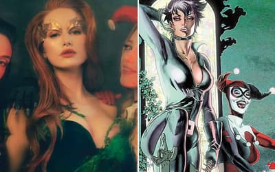RIVERDALE Stars Camila Mendes, Madelaine Petsch, & Lili Reinhart Become DC's GOTHAM CITY SIRENS For Halloween