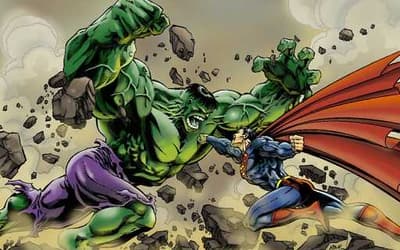 The Hulk Beats Superman In This Unused Artwork From 1996's MARVEL VS. DC Crossover Event