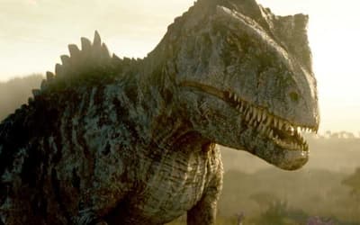 JURASSIC WORLD DOMINION Still Reveals The Giganotosaurus As Colin Trevorrow Teases Joker-Like Dino
