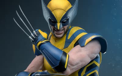 DEADPOOL & WOLVERINE Promo Posters May Reveal First Live-Action Shot Of Hugh Jackman Wearing Logan's Mask