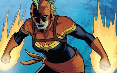 CAPTAIN MARVEL Leaked Promo Art Finally Reveals Carol Danvers Decked Out In Her Comic Accurate Helmet