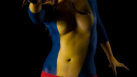 COSPLAY Body Paint: Featuring Kitty Pryde, Silk Spectre II, Mystique & Wonder Woman