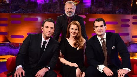 BATMAN V SUPERMAN Stars Amy Adams & Henry Cavill Show Off Their Best 'Batman' Voices To Ben Affleck
