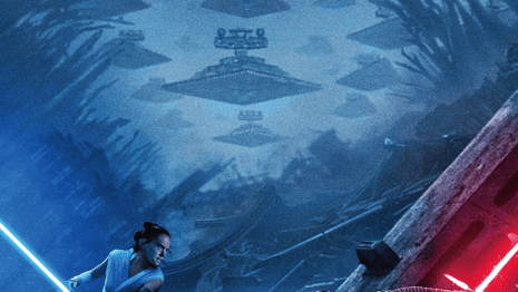 STAR WARS: THE RISE OF SKYWALKER Chinese Poster Teases The Final Fight Between Rey And Kylo Ren