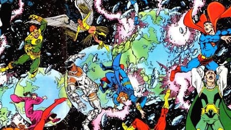 CRISIS ON INFINITE EARTHS Behind-The-Scenes Photo Reveals First Look At Tom Cavanagh As Pariah & Ryan Choi