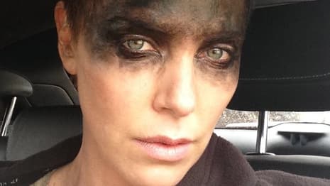 MAD MAX: FURY ROAD Star Charlize Theron Shares New Behind-The-Scenes Photos From The Set