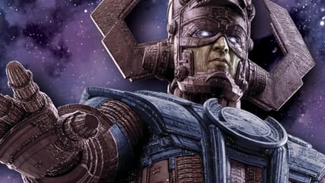 THE FANTASTIC FOUR: FIRST STEPS Promo Art Reveals Epic New Look At Galactus And The Silver Surfer