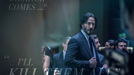 The Fuse Has Been Lit On A Killer New Poster For JOHN WICK: CHAPTER 2; Plus A Badass New Stunts Featurette