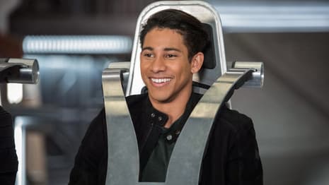 LEGENDS OF TOMORROW: Kid Flash Joins The Team In New Photos From Season 3 Episode 13 No Country For Old Dads