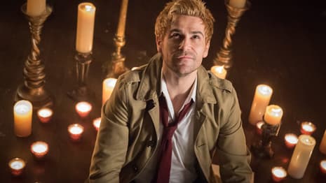 LEGENDS OF TOMORROW: Constantine Is Back In New Photos From Season 3, Episode 15: Necromancing The Stone