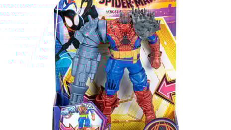 Across The Spider-Verse Merch Reveals FIrst Look At Spider-Punk, Cyborg Spider-Woman And More!