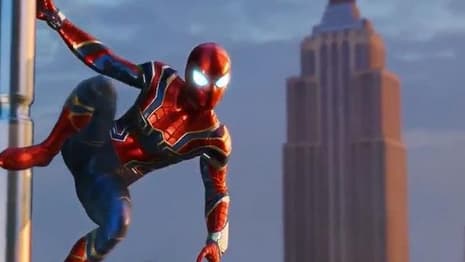 AVENGERS: INFINITY WAR's Iron Spider Suit Confirmed For SPIDER-MAN PS4 In Leaked Video
