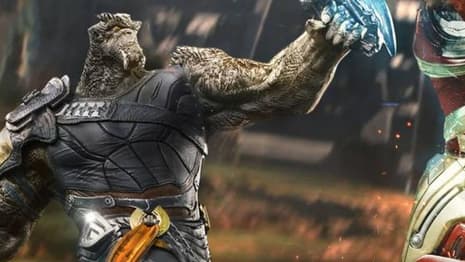 Cull Obsidian Battles The Hulkbuster In This Awesome Look At A New AVENGERS: INFINITY WAR Statue