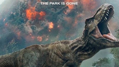 JURASSIC WORLD: FALLEN KINGDOM Gets A Volcanic New Theatrical Poster Ahead Of Tomorrow's Final Trailer