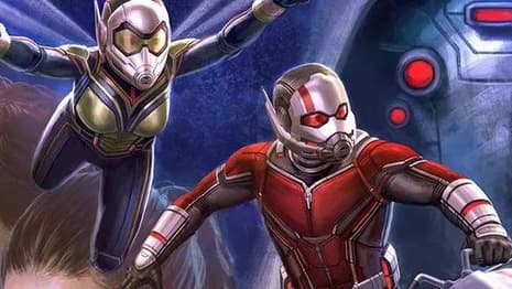 Stunning ANT-MAN AND THE WASP Concept Art Revealed On The Cover Of The Movie's Art Of Book