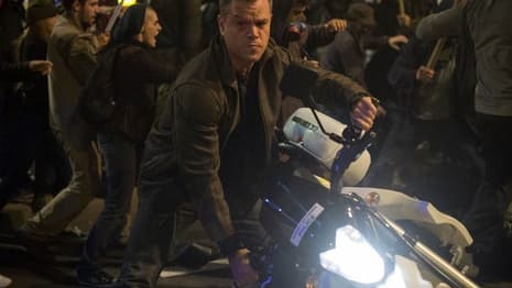 Matt Damon Kicks It Into High Gear In An Awesome New Photo From JASON BOURNE