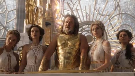 Thor: Love and Thunder Deleted Scene Shows Zeus Eating Ice Cream