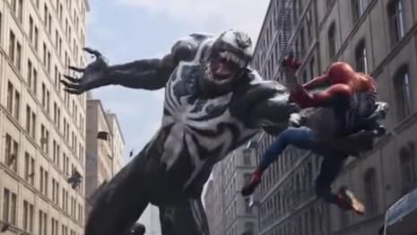 NEW INSOMNIAC MARVEL'S SPIDER-MAN 2 Promo Shows Off Venom's Intimidating Height Against The Spider's