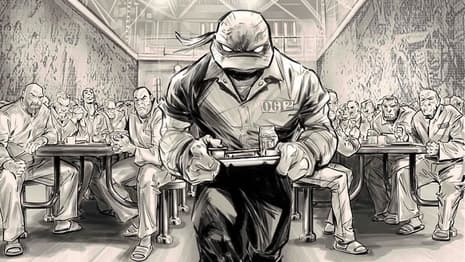 TEENAGE MUTANT NINJA TURTLES Comic Book Relaunch First Look Reveals That Raphael Is In Prison