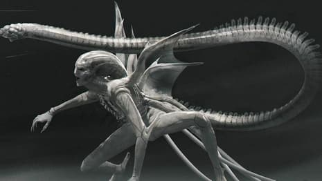 ALIEN: ROMULUS Concept Art Reveals That The Hybrid Offspring Almost Had Wings