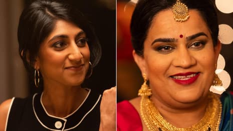 A NICE INDIAN BOY Stars Sunita Mani & Zarna Garg On Their Authentic New Karan Soni Family Comedy (Exclusive)