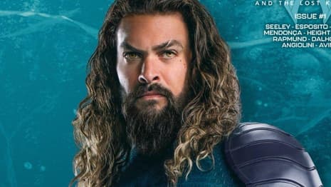 AQUAMAN AND THE LOST KINGDOM Prequel Comic Book Covers Feature New Look At Jason Momoa's Atlantean Hero