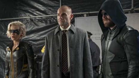 ARROW: Captain Quentin Lance Returns To The Line of Duty In New Photos From Season 8, Episode 6: Reset