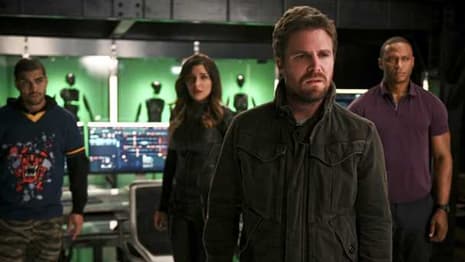 ARROW: Oliver Queen Returns To The Arrowcave In New Photos From Season 8, Episode 4: Present Tense