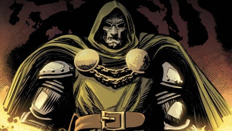 AVENGERS: DOOMSDAY Fan-Art Based On Leaked Photos Reveals Robert Downey Jr.'s Doctor Doom On His Throne