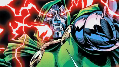 AVENGERS: DOOMSDAY Light Show Features New Look At The MCU's Doctor Doom, His Powers, And...A Kang Link?