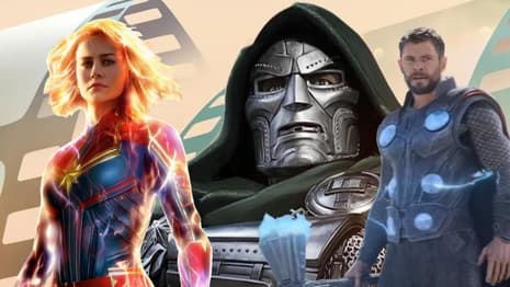 AVENGERS: DOOMSDAY Promo Art May Hint That Dr. Doom Already [SPOILER] Captain Marvel And Thor