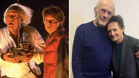 BACK TO THE FUTURE Stars Michael J. Fox And Christopher Lloyd Reunite For Charity Event