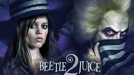 BEETLEJUICE 2 Set Videos Feature Jenna Ortega As Astrid Deetz And Michael Keaton(?) As Betelgeuse