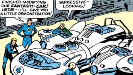 Ben Grimm Hops In The Driver's Seat In New THE FANTASTIC FOUR: FIRST STEPS TV Spot