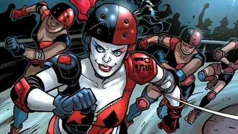 BIRDS OF PREY BTS Footage Provides A First Look At Margot Robbie As Roller Derby Harley Quinn