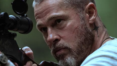 Brad Pitt & His Dog Must Fight To Survive In Intense First Look At David Ayer Thriller Heart of the Beast