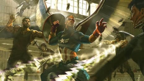 CAPTAIN AMERICA: BRAVE NEW WORLD Concept Art Sees Sam Wilson Fighting A Superpowered Serpent Society