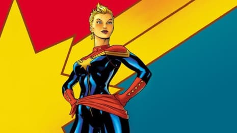 CAPTAIN MARVEL: Clearer Version of SDCC Art Gives Us A Much Better Look At Brie Larson As Carol Danvers
