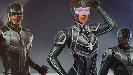 CAPTAIN MARVEL Concept Art Shows Off Alternate Designs For Yon-Rogg, Minn-Erva, And The Starforce Team