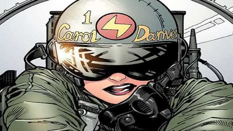 CAPTAIN MARVEL Star Brie Larson Is Learning To Fly In This New Behind-The-Scenes Image